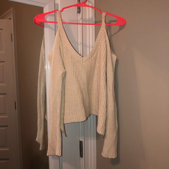 La Hearts Sweaters - LA Hearts Open Shoulder Sweater